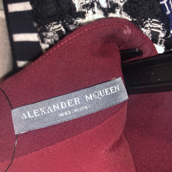 Alexander McQueen Carmine Bug Sheath Dress size 38 - Picture 6 of 7